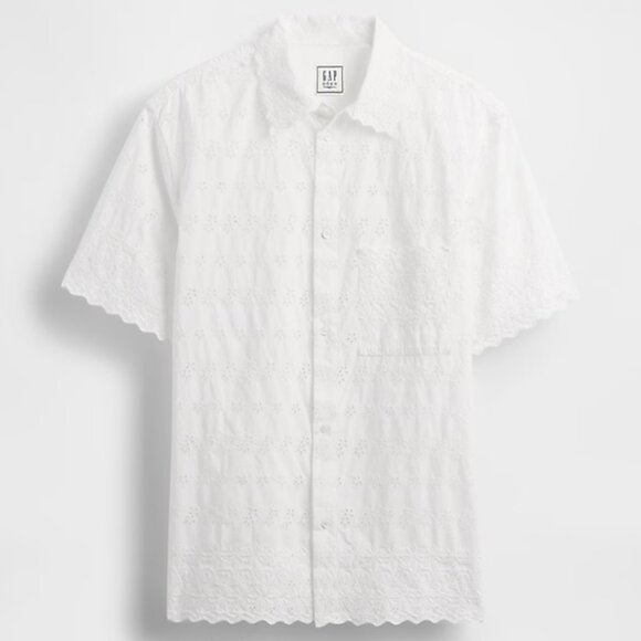 Gap × DÔEN Eyelet Shirt - Picture 3 of 5
